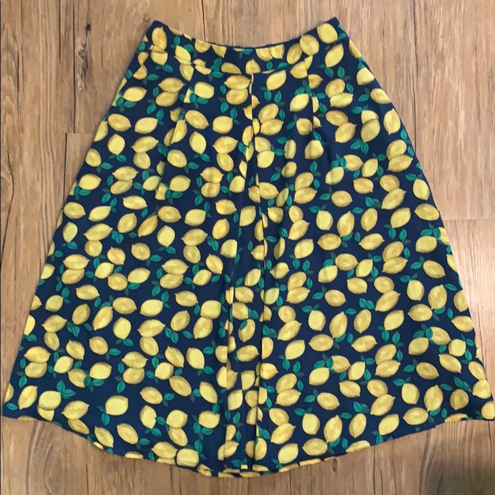 The Limited Lemon Skirt